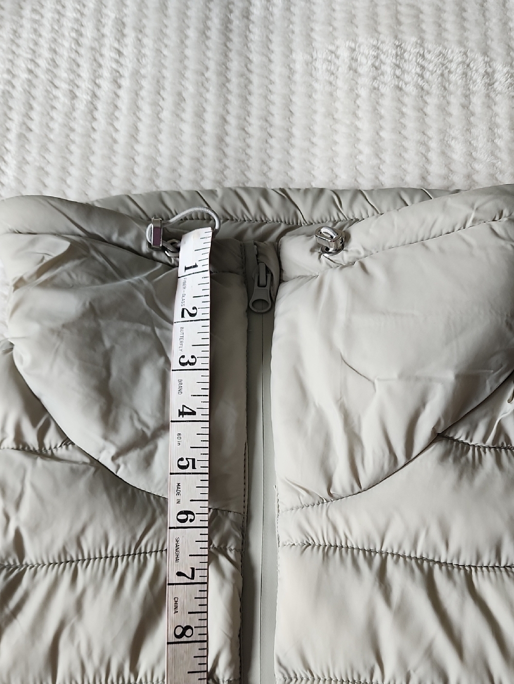 Zara Gray Full Zip Vest - Picture 5 of 8